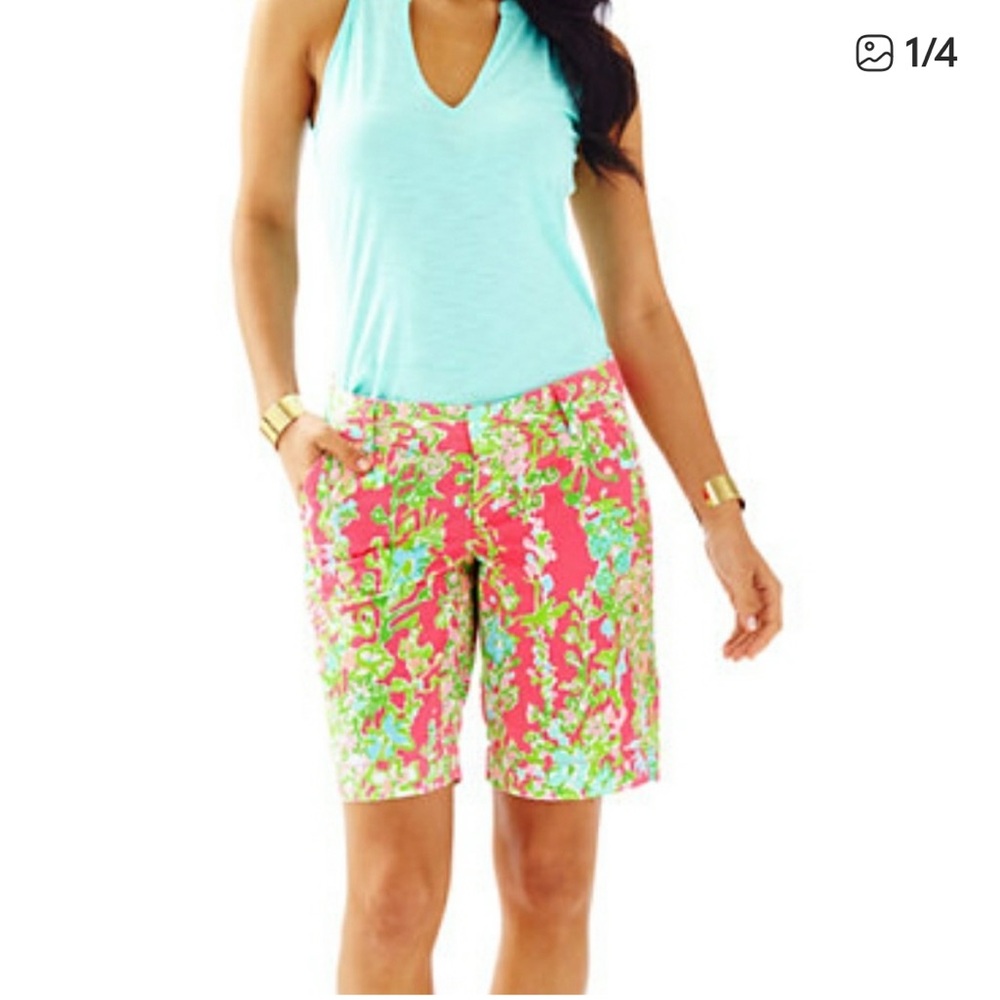 Lilly Pulitzer | Chipper 10” short Holy Grail Southern Charm design golf short - Picture 6 of 6